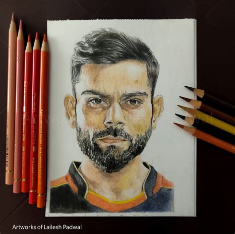 virat kohli drawing images|More.